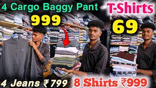 😱எப்புட்ரா?8 Shirts,4 Baggy Cargo ₹999 | Tshirts ₹69 | 4 Jeans ₹799 | MM Garments