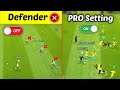 On This Setting and Use This Skills and Defending Likes PRO - in efootball pes 2024 Mobile