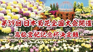 第39回 日本菊花全国大会開催告知(2022)