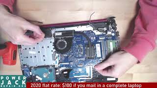 HP 17 17-ca0012ds disassembly laptop taking apart tear down guide