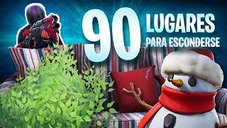 Fortnite OG - 90 Formas de Esconderse! Temporada 7 (Capitulo 1)