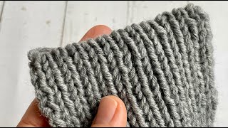 Italian bind off: an easy version