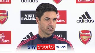 Mikel Arteta says Arsenal's title race with Man City is not over as they prepare to face Chelsea