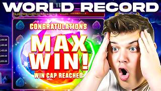 THE RECORD 50,000x MAX WIN.. 1ST IN THE WORLD!!!