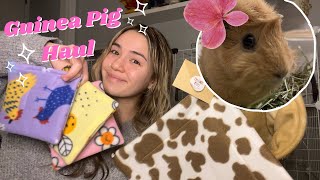 NEW Guinea pig cage accessories! | Pet Haul ⭐️🛍️