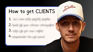 Watch this and get MORE CLIENTS for your agency...