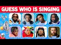 Guess Who Is Singing...? 🔊 Rap Songs, Xxxtentacion, Juice Wrld, Post Malone, Gunna, Drake