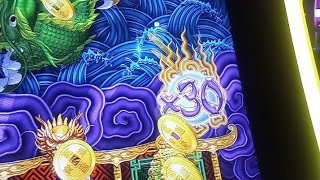 5 DRAGONS GOLD SLOT MACHINE PLAY. 100 Spin Challenge. Rare 5 Of A Kind, 30 Times Multiplier Hit.