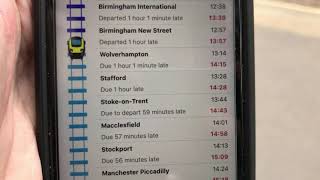 Atos Anne | 1344 to Manchester Piccadilly 59 Minutes Late