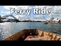 SYDNEY FERRY Ride From Circular Quay To Manly SYDNEY AUSTRALIA | Beautiful SYDNEY HARBOUR VIEW 🇦🇺