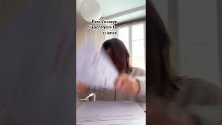 Pov t’essaye d’apprendre ta science #pov #drole #houmour #funny #comedy #viral