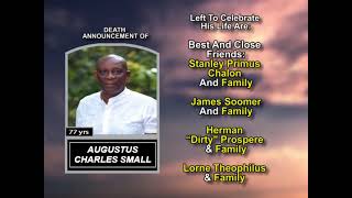 Augustus Charles Small ~ Long Obituary