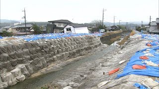 西日本豪雨で決壊した小田川の3支流　本格復旧工事の完了見通しは？倉敷市真備町