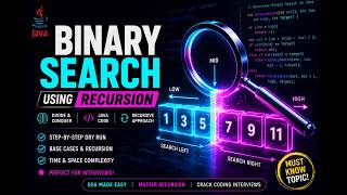 Crack Interviews: Binary Search (Recursion) in Java Explained