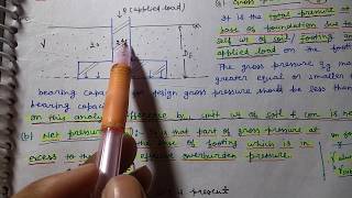 Bearing Capacity Of Soil [ Safe, Net, Ultimate etc ] In Hindi🔥