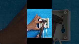 बिना ड्रिल मशीन बोर्ड कैसे लगायें | bina drill machine ke electric board kaise lagaye