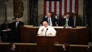 REPLAY - Pope Francis in the US: watch full historic speech to US Congress