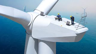 Why Wind Turbine Technicians EARN So MUCH MONEY to Keep Massive Blades Spinning