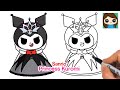 How to Draw Princess Kuromi | Sanrio