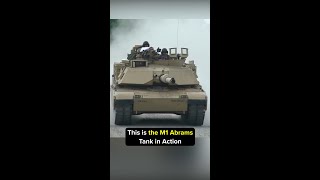 M1 Abrams Tank in Action