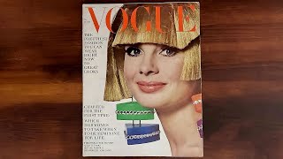 Vogue June 1966 Jean Shrimpton, Photo shoot in Ceylon (Sri Lanka) | ASMR Magazine Flip Through