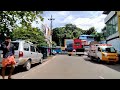 driving in ettumanoor town ettumanoor town tour kerala virtual tour 4k ultra hd indian streets