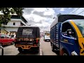 driving in ettumanoor town ettumanoor town tour kerala virtual tour 4k ultra hd indian streets