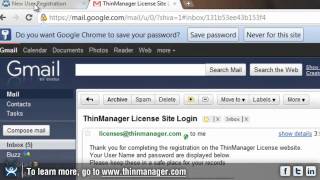 ThinManager License Account
