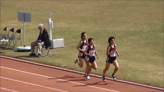 群馬リレーカーニバル2014　女子1500ｍ2組