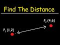How To Find The Distance Between Two Points