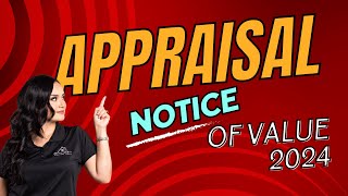 Appraisal Notice Of Value 2024