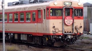 【みまさかスローライフ列車】JR西日本　キハ28・58系気動車　津山駅入換