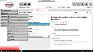 WOW WURTH skrót możliwości programu na przykładzie BMW E46.