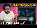 All AMD Gaming PC Build : Ryzen 9 7950X and Radeon RX 7900XTX