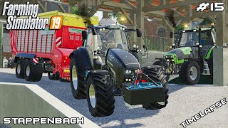 Alfalfa silage harvest with Deutz-Fahr | Animals on Stappenbach | Farming Simulator 19 | Episode 15