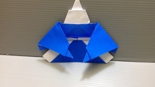 Daily Origami: 124 - Japanese Man