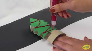 Christmas Tree Craft Roll || Crayola CIY