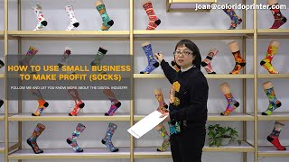 How to Make a Large Profit by Small Business (customizes socks)