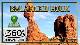 🏞️ Balanced Rock @ Arches National Park, Utah - Hiking Tour - 4K - POV