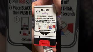 アメリカのエピペン練習キット TRAINER for Auvi-q #Shorts #Auvi-q #エピペン #アナフィラキシー #Anaphylaxie #アドレナリン