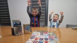 PUSZKA KOLEKCIONERA!! KARTY FIFA 365# PANINI#ADRENALYN2023# Lewandowski \u0026 MESSI koszulki młodzi#