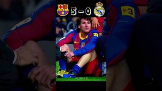 Barcelona 5-0 Real Madrid 🤯😱 | Laliga 2010/11 | Highlights #shorts #football #youtube