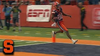 Taj Harris Goes 94 Yards For Syracuse Touchdown!