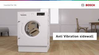 Bosch Laundry Features - Anti Vibration Sidewall