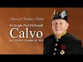 Mass of Christian Burial for Sir Knight Paul Mc Donald Calvo - October 25, 2024