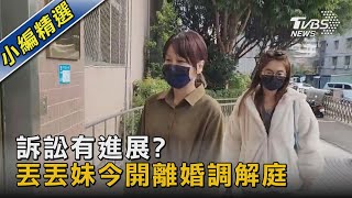 訴訟有進展? 丟丟妹今開離婚調解庭｜TVBS新聞@TVBSNEWS02