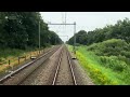 🇳🇱 experience 0 100 km h in 5 minutes epic utrecht to nijmegen train intercity ride virm 25 7 2024