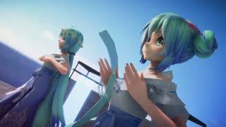 【MMD】来世デ逢イマショウ　～ TDA Beach Miku ～【おっコレ！2022】