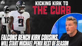 Kirk Cousins Has Been Benched By The Falcons, Michael Penix Will Make His NFL Debut | Pat McAfee