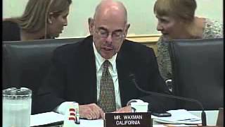 Henry Waxman Opening Statement before Health Subcommittee Hearing on SGR